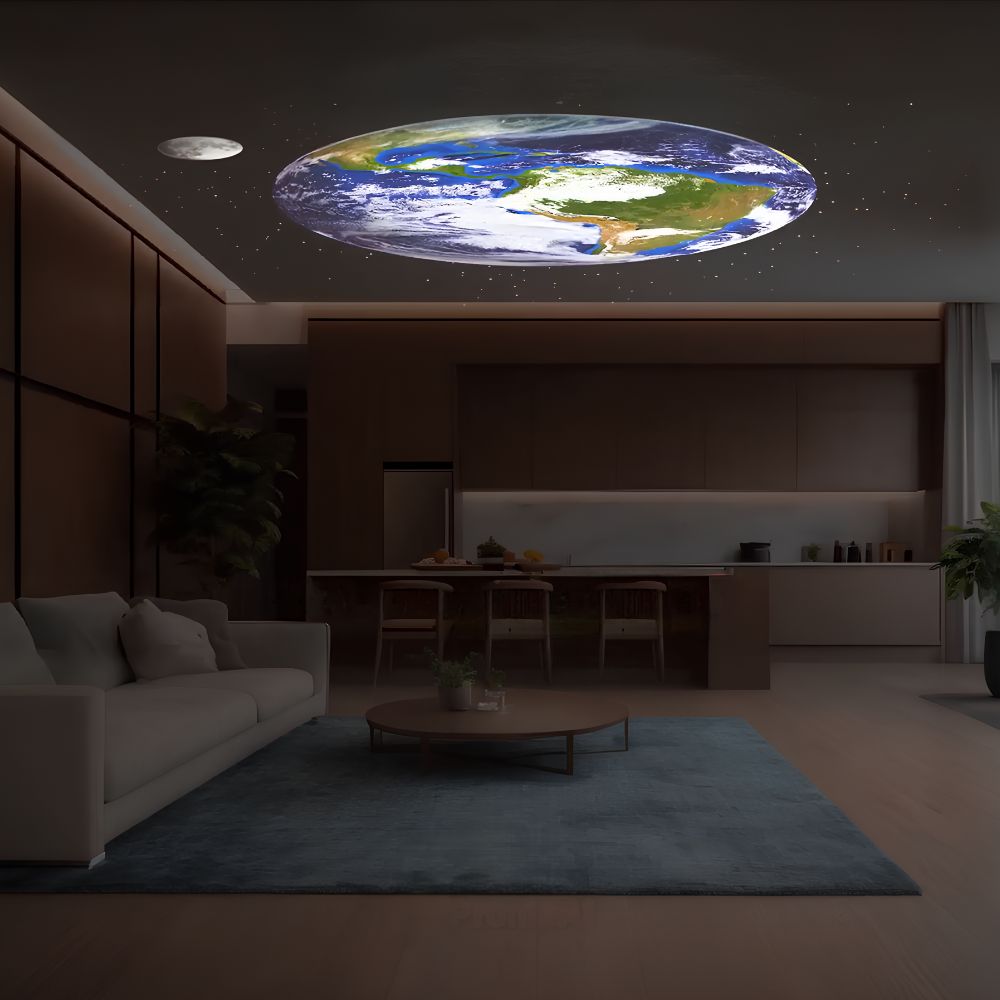 Galaxy star projector planetarium night light