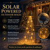 Christmas bell decoration solar yard light - photo 4