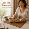 Double sided leather placemats set of 4 9