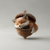 Plush Christmas Ornament