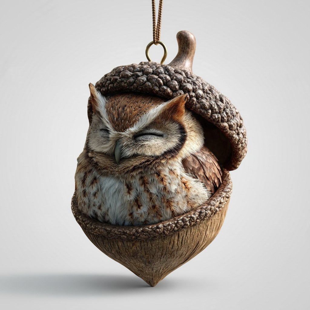Plush Christmas Ornament