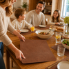 Double sided leather placemats set of 4 4