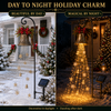 Christmas bell decoration solar yard light - photo 9