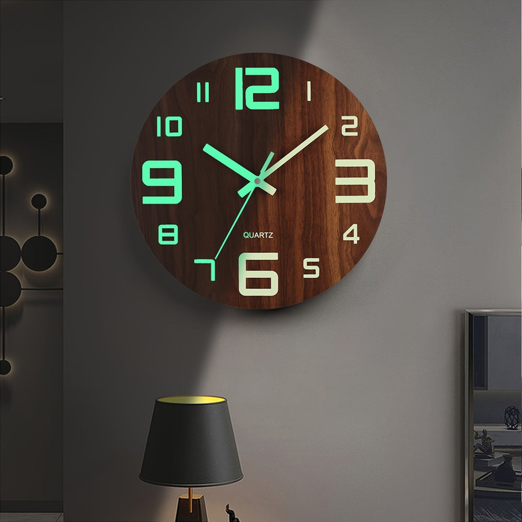 Glow in the Dark Wall Clock
