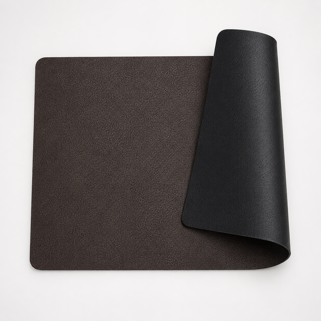 Double sided leather placemats set of 4 13