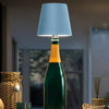Rechargeable bottle lamp on a wine bottle 15