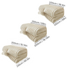Plush faux fur fleece throw blanket 5