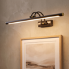 Large picture light 39 inch in black, lit above framed art