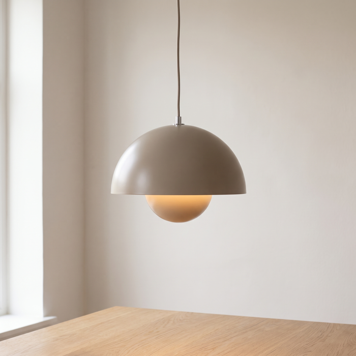 Flowerpot Pendant Light, Dome Pendant for Kitchen Island, 15 Colors