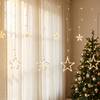 Star curtain lights, Style 1, Christmas home decor