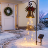 Solar Christmas bell yard light, Christmas home decor