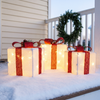 Lighted Christmas gift boxes, Style 4, Christmas home decor