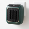 Plug In Wall Heater, Quiet Outlet Heater, Cool Touch, 3 Colors - Green