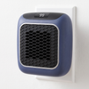 Plug In Wall Heater, Quiet Outlet Heater, Cool Touch, 3 Colors - Blue