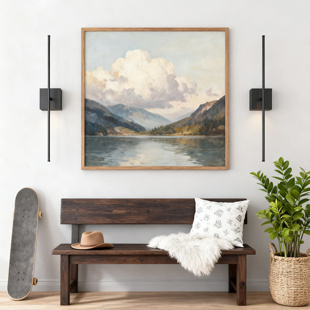 Battery operated wall sconces set of 2, linear LED, product photo 5