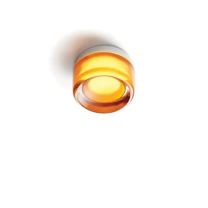 Dimple Wall Sconce, Cast Glass LED Wall Light, 3 Colors