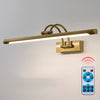 Large picture light, rechargeable, classic double arm
