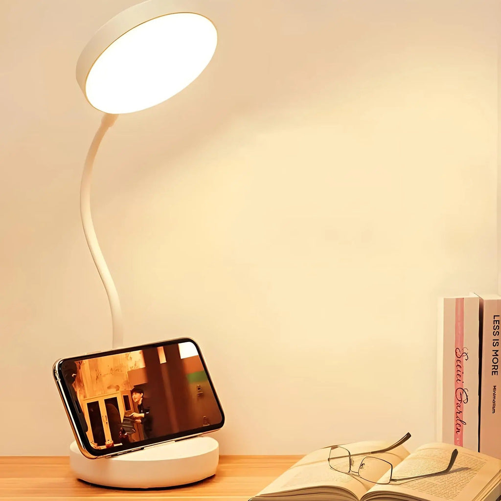 Cordless rechargeable gooseneck desk lamp 1