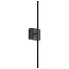Battery operated wall sconces set of 2, linear LED, product photo 6