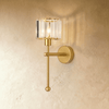 Rechargeable wall sconces set of 2, ribbed glass, product photo 2