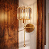 Rechargeable wall sconces set of 2, ribbed glass, product photo 4