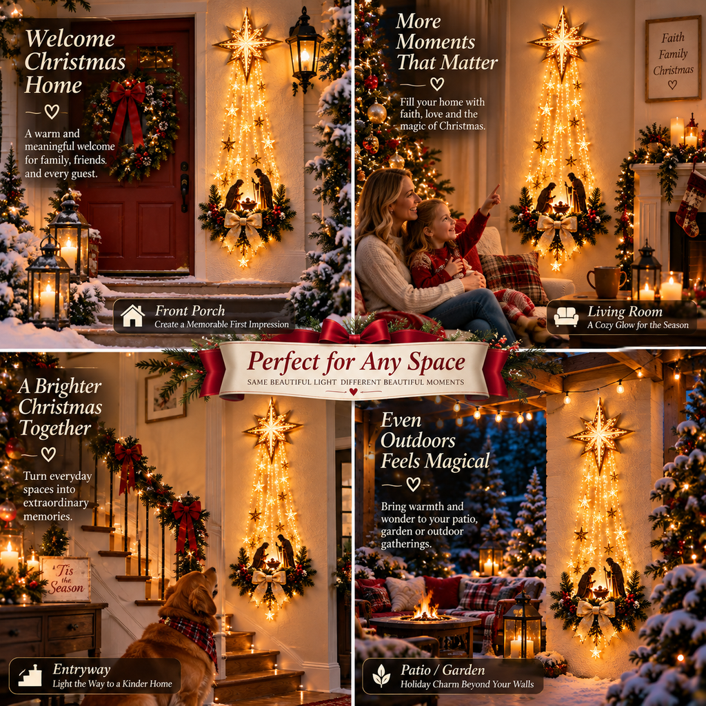 Lighted nativity wall decor - photo 4