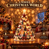 Lighted Christmas village tree - photo 3