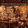 Lighted Christmas village tree - photo 13