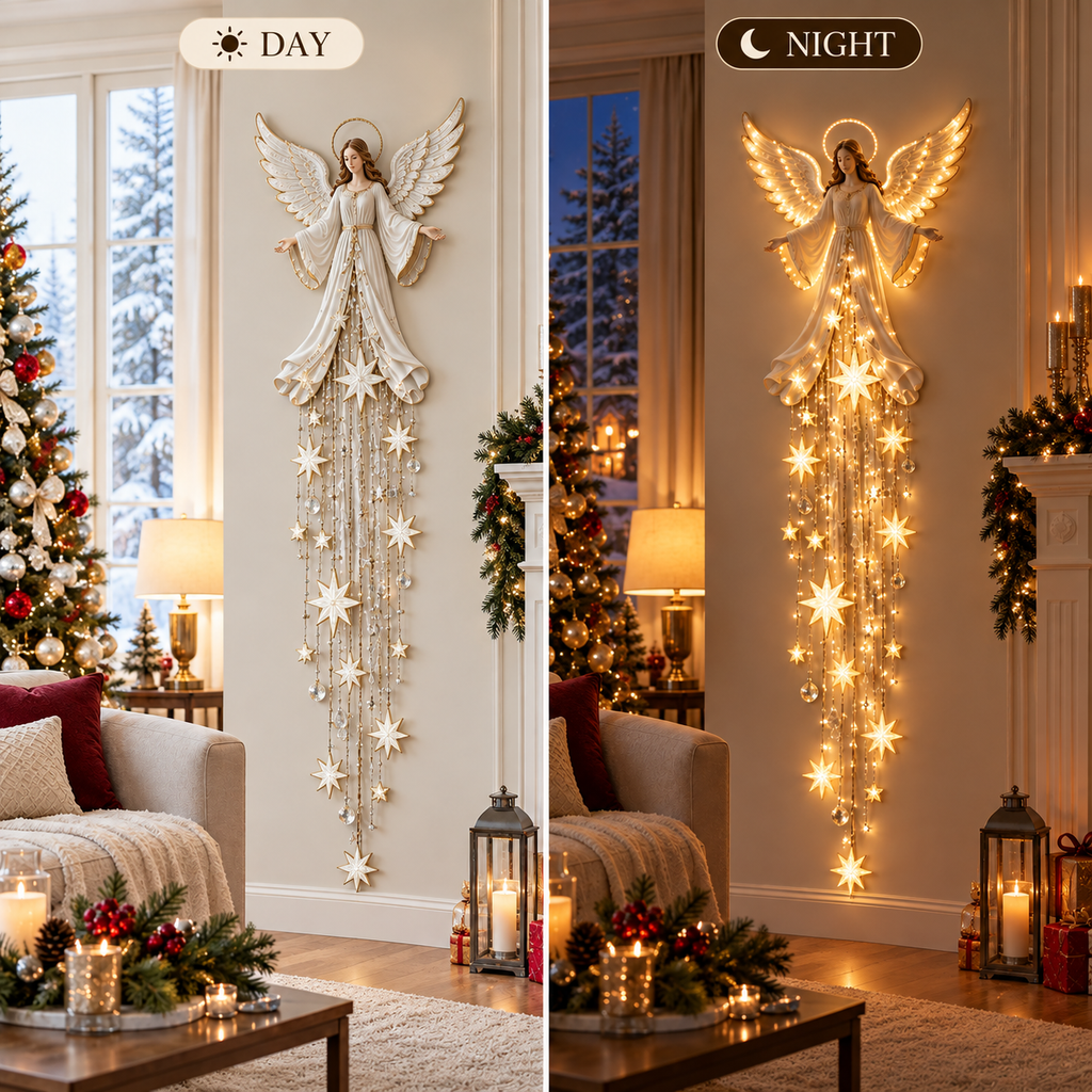 Lighted angel wall decor - photo 6
