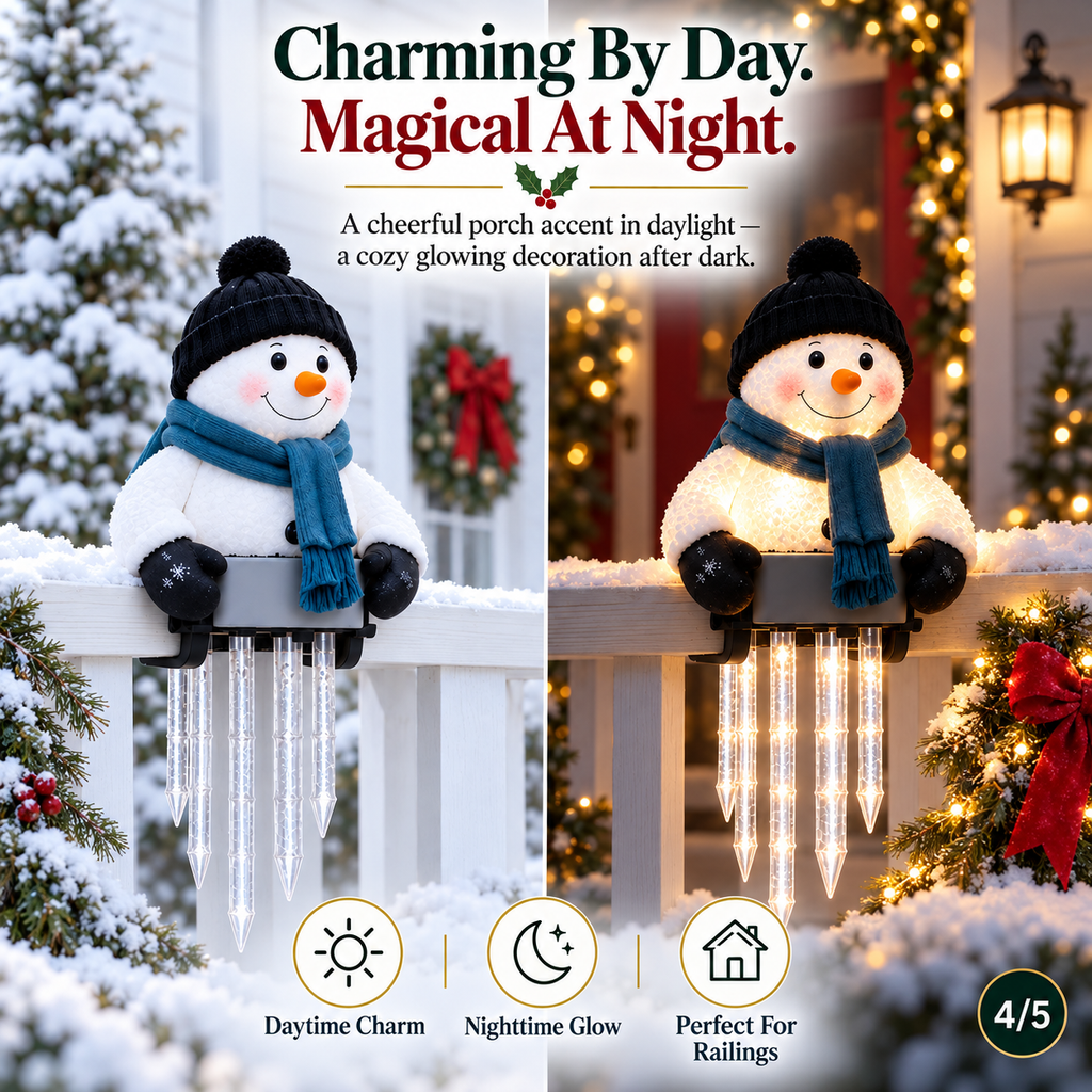 Lighted snowman - photo 7