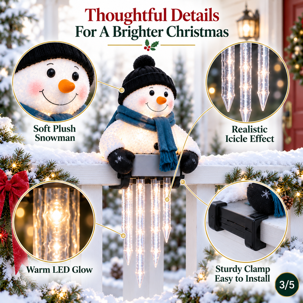 Lighted snowman - photo 8
