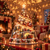 Lighted Christmas village tree - photo 19