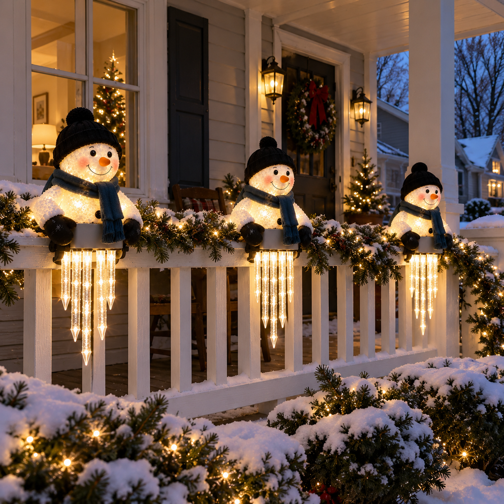 Lighted snowman - photo 12
