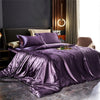 Silk bedding set on a bed, Bedding Set - photo 8