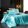Silk bedding set on a bed, Bedding Set - photo 7
