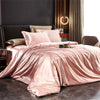 Silk bedding set on a bed, Bedding Set - photo 6