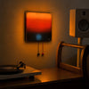 Sunset wall light pull cord detail