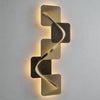 Geometric wall art with LED backlight, product photo 7