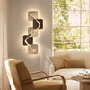 Geometric wall art with LED backlight, product photo 3